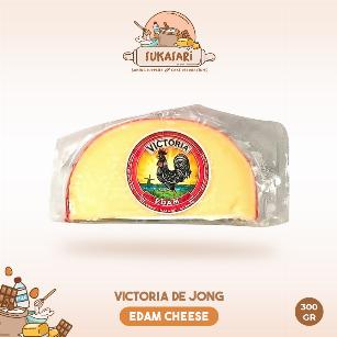 De Jong's Cheese Edam Wedges Natured 300 gr