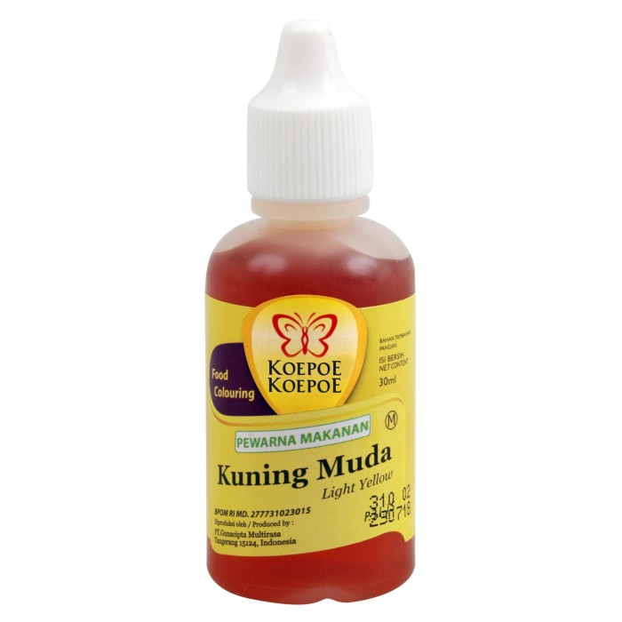Pewarna Kuning Muda 30 ml