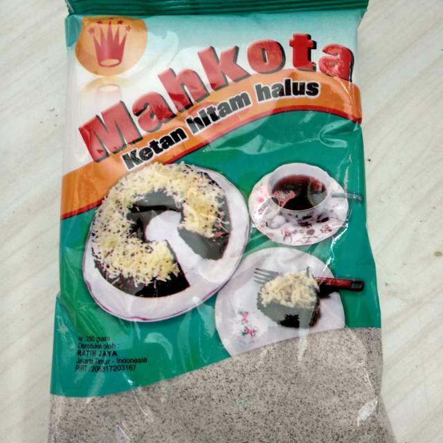 Tepung Ketan Hitam Mahkota 250 gr